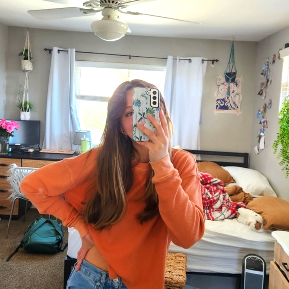 wild fable orange top